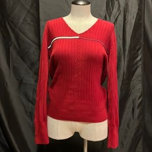 Tommy Hilfiger red sweater